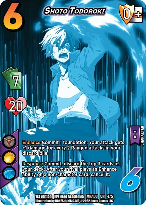 Shoto Todoroki Card Front