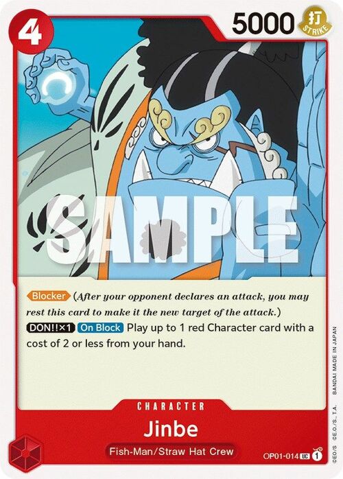 Jinbe Card Front