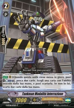 Tankman Mode Interrupt Card Front