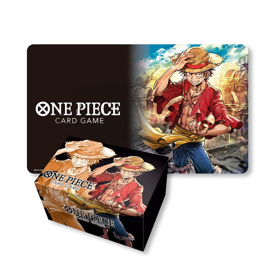 Playmat & Storage Box Set: Monkey.D.Luffy