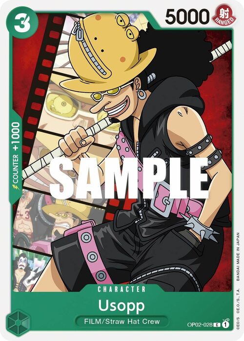 Usopp Card Front