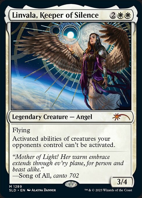 Linvala, Keeper of Silence Card Front