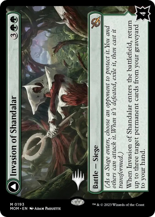 Invasion of Shandalar // Leyline Surge Card Front