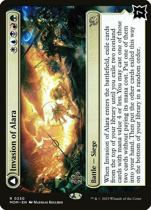 Invasion of Alara // Awaken the Maelstrom Card Front