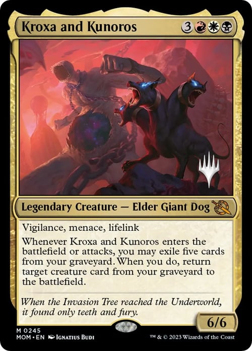 Kroxa and Kunoros Card Front