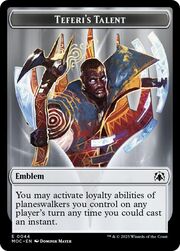 Teferi's Talent Emblem // Elemental