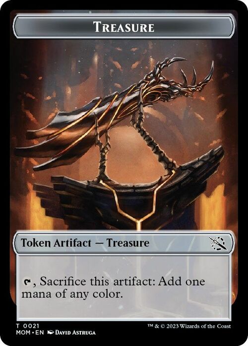 Treasure // Knight Card Front