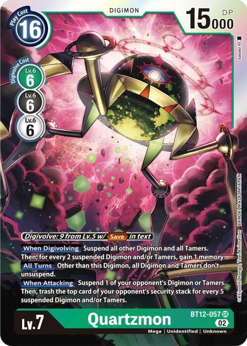 Quartzmon Card Front