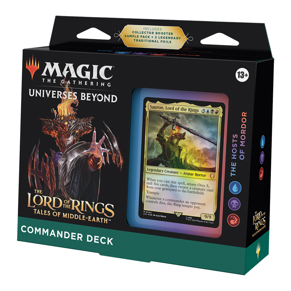 Commander: Il Signore degli Anelli: Racconti della Terra di Mezzo: "The Hosts of Mordor" Commander Deck