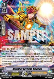 Knight of Daylight, Kinarius