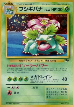 Venusaur Card Front