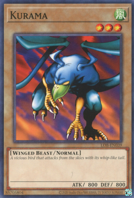 Kurama Card Front