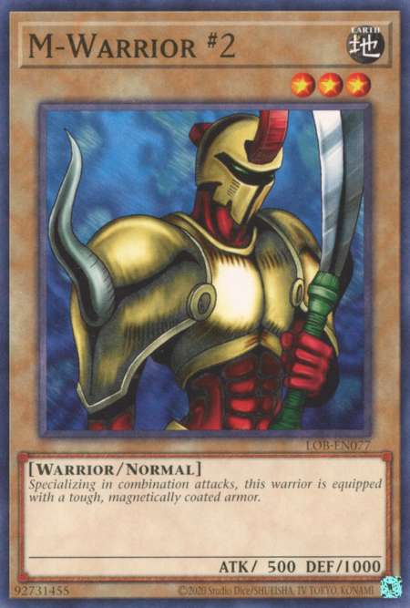 M-Warrior #2 Card Front