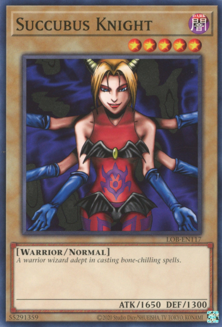 Succubus Knight Card Front