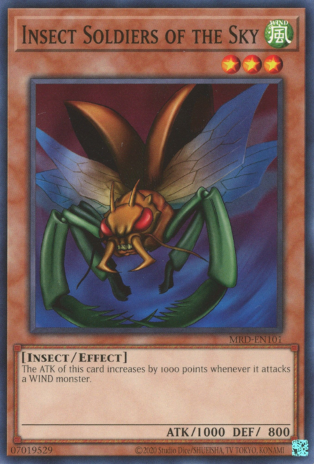 Insect Soldiers of the Sky Card Front