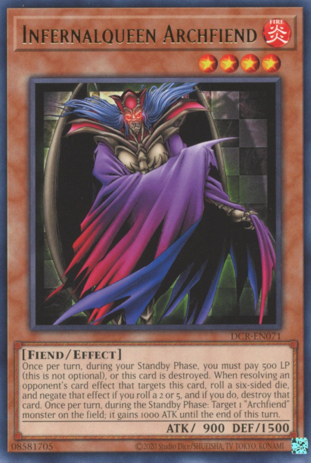 Infernalqueen Archfiend Card Front