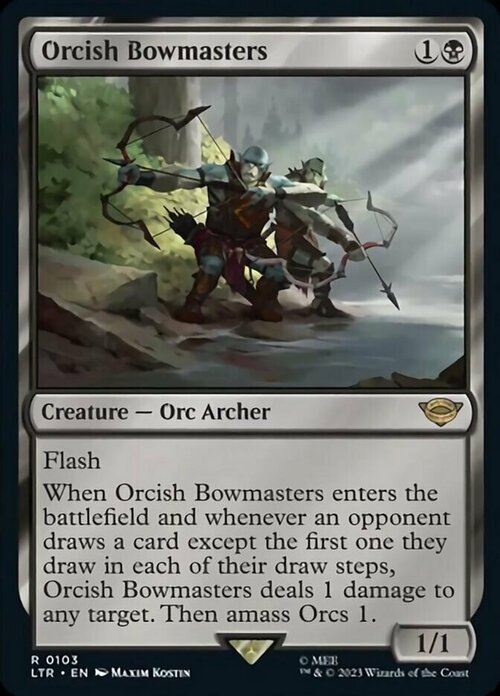 Orcish Bowmasters Card Front