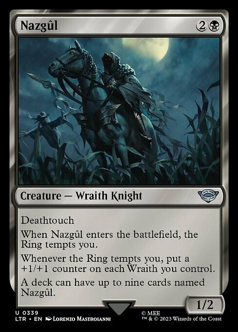 Nazgûl Card Front