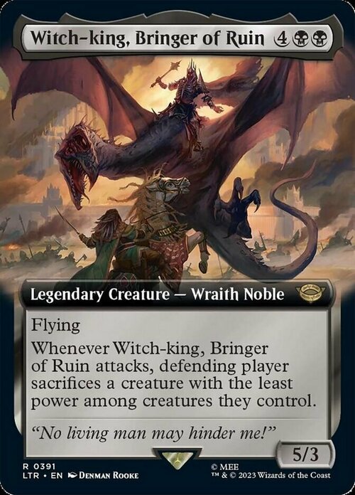 Witch-king, Bringer of Ruin Card Front