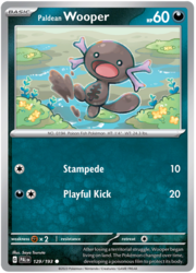 Wooper di Paldea [Stampede | Playful Kick]