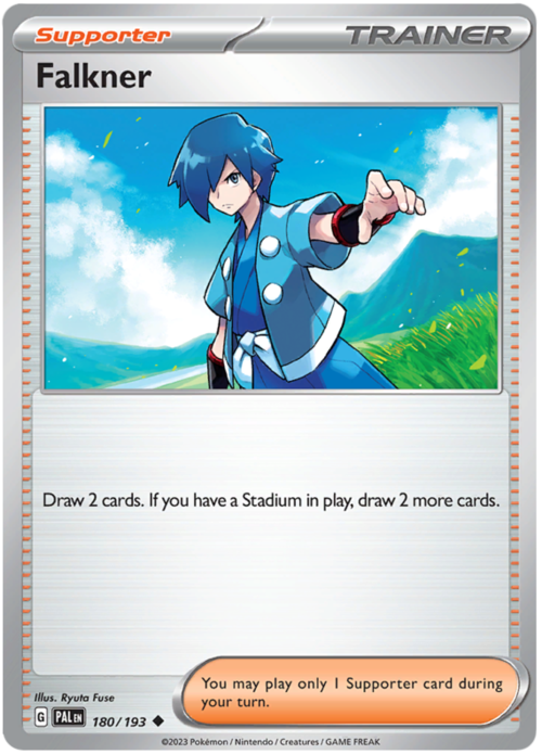 Falkner Card Front