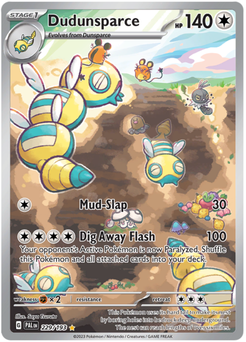 Dudunsparce Card Front