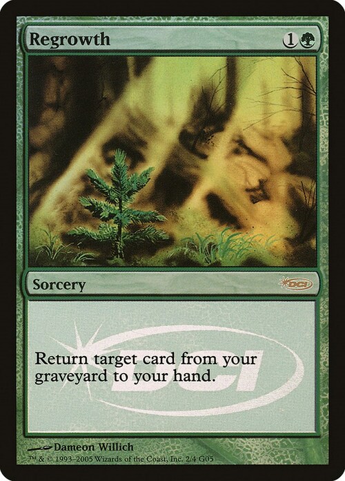 Regrowth Card Front