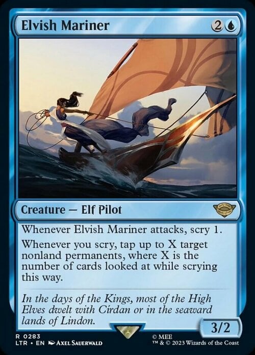 Elvish Mariner Card Front