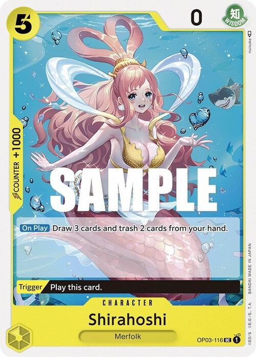 Shirahoshi Card Front