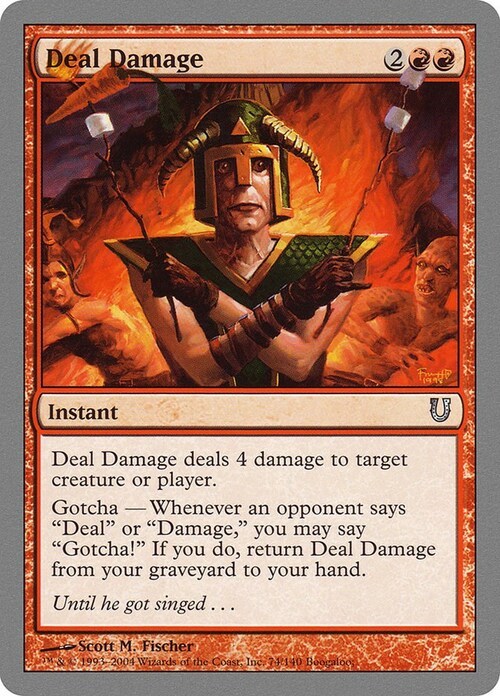 Deal Damage Card Front