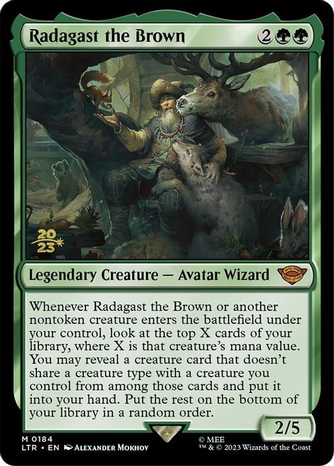 Radagast the Brown Card Front