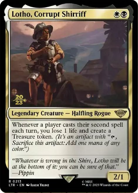 Lotho, Corrupt Shirriff Card Front