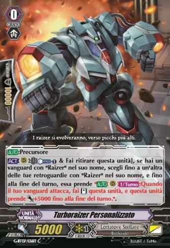 Turboraizer Custom Card Front