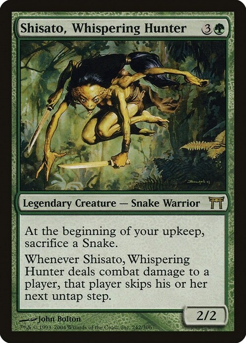 Shisato, Whispering Hunter Card Front