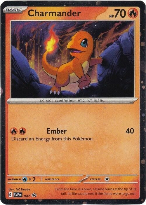 Charmander Card Front