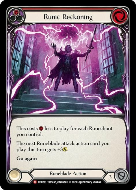 Runic Reckoning Card Front