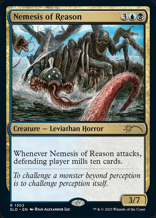 Nemesis of Reason Card Front