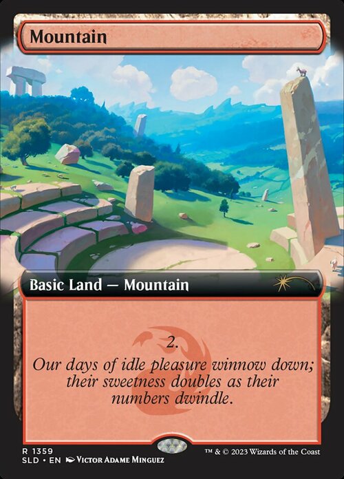 Mountain Card Front