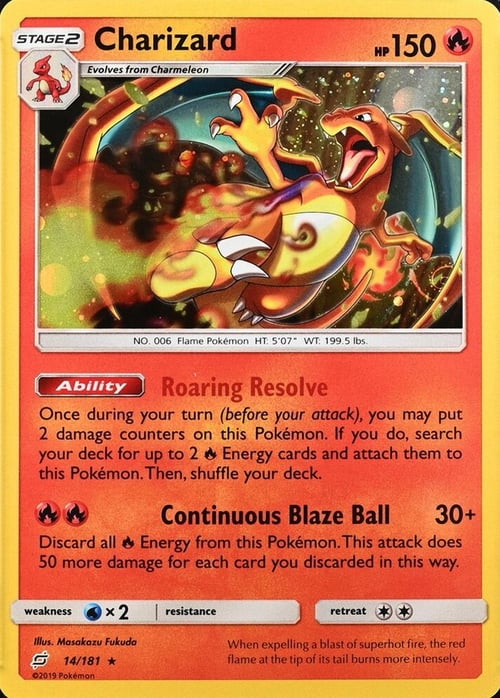 Charizard Card Front