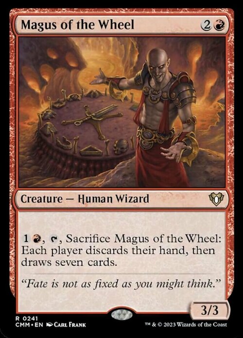 Magus of the Wheel Card Front