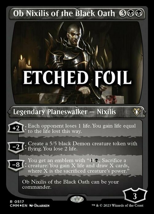 Ob Nixilis of the Black Oath Card Front