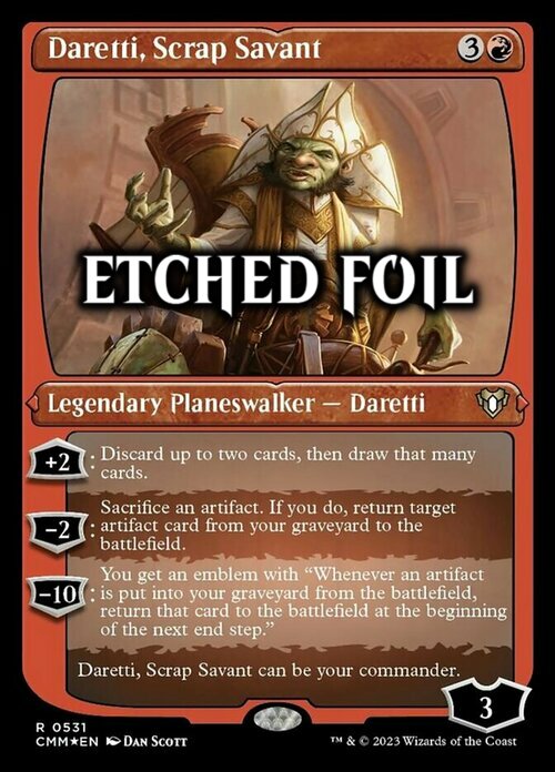 Daretti, Scrap Savant Card Front