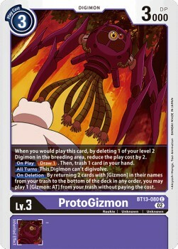 ProtoGizmon Card Front