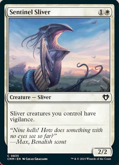 Sentinel Sliver Card Front