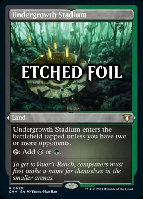 Undergrowth Stadium Card Front