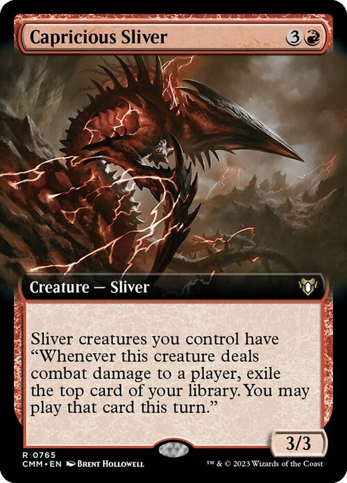 Capricious Sliver Card Front