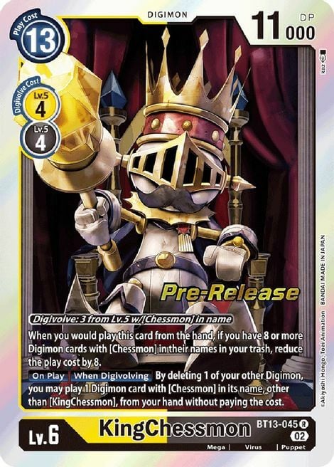 KingChessmon Card Front