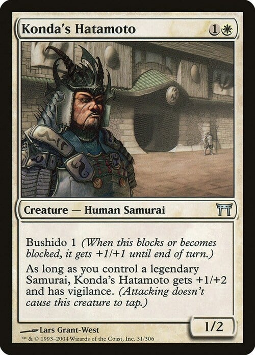 Konda's Hatamoto Card Front