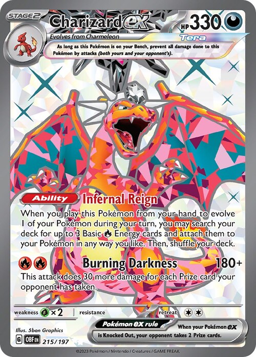 Charizard ex Card Front