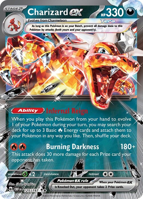 Charizard ex Card Front